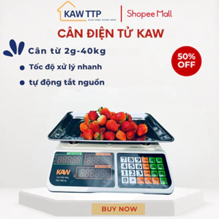 Cân tính tiền điện tử KAW 40kg 2 mặt hiển thị chính xác