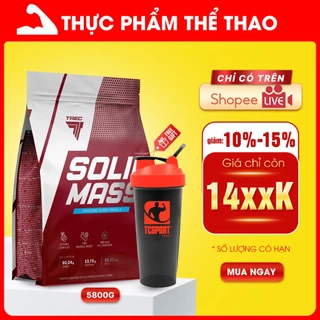 Sữa Tăng Cân NHANH SOLID MASS (1000g - 3000g - 5800g) - NHIỀU HƯƠNG VỊ - HÀNG CHÍNH HÃNG TREC