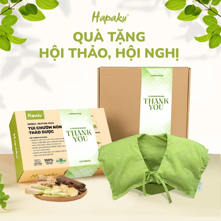 Set Quà Tặng Sức Khỏe Hội Nghị, Hội Thảo Dành Cho Khách Hàng, Đối Tác Từ Thảo Dược Hapaku