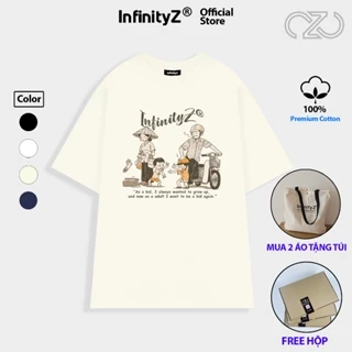 Áo Thun Local Brand InfinityZ Unisex Premium Cotton Form Rộng, Hoài Niệm Tuổi Thơ - INFI019