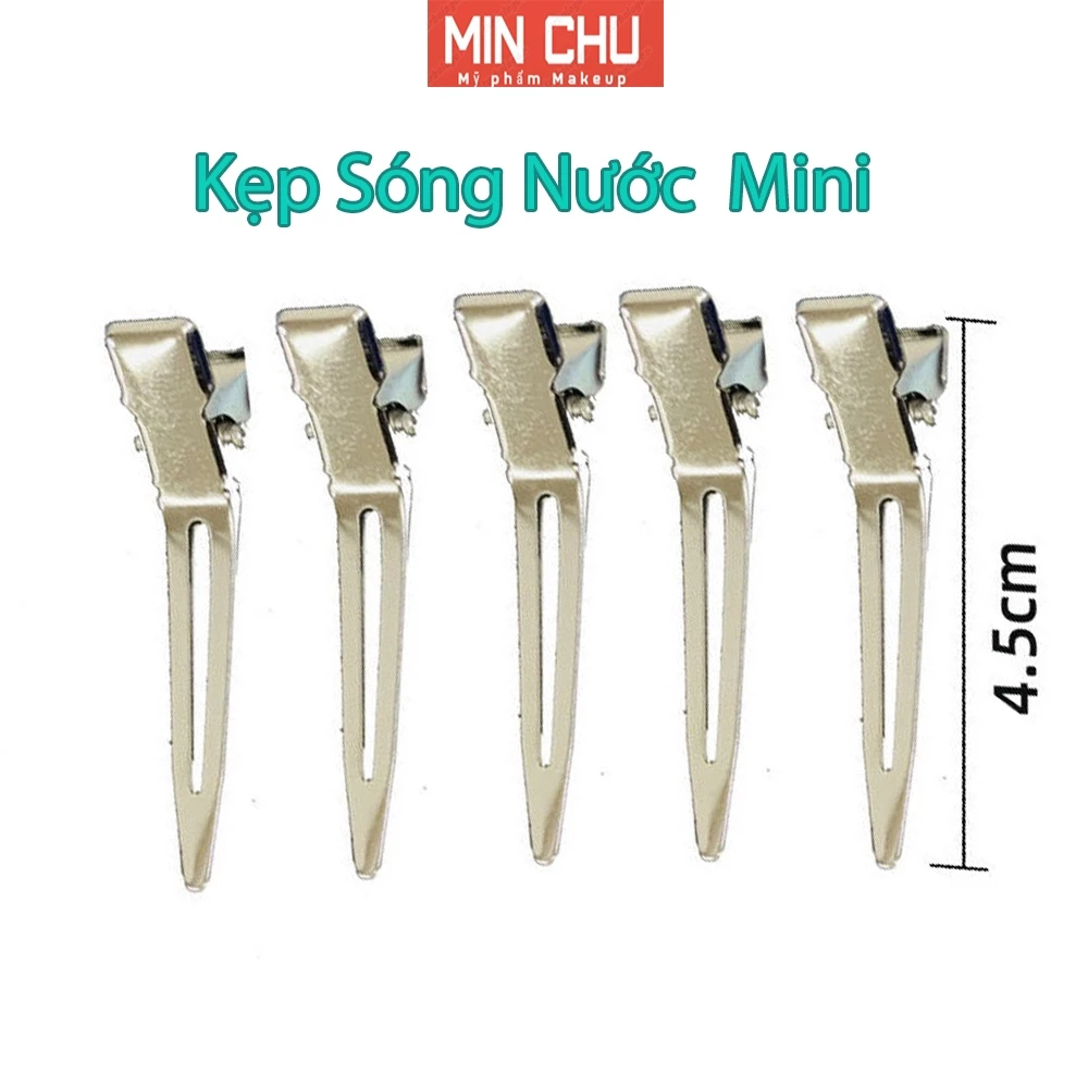 Kẹp Sóng Nước Mini Kẹp Mỏ Vịt  làm tóc kẹp sóng nước