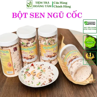 Bột Sen Ngũ Cốc -  Giúp giảm cân và giúp làn da mịn màng, trắng sáng