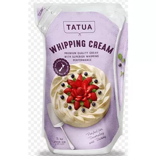 [Hỏa Tốc] Whipping Cream Tatua bịch 1L kem sữa trang trí làm bánh - DL50