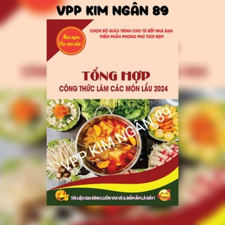 [KN007] TỔNG HỢP CÔNG THỨC LÀM CÁC MÓN LẨU