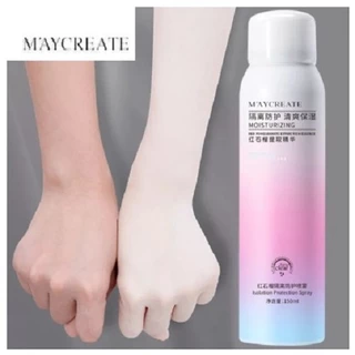 Xịt Chống Nắng Trắng da Maycreate 150ml Nội Địa Trung