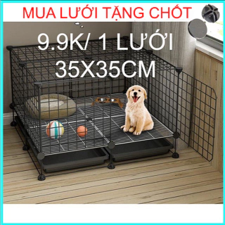 [HỎA TỐC HCM] Lưới sắt lắp tủ, kệ, chuồng chó, chuồng mèo (có tặng chốt gắn)