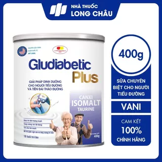 Sữa Tiểu Đường Gludiabetic Plus Sữa Cho Người Tiểu Đường Chính Hãng Japa Kids 400g/900g