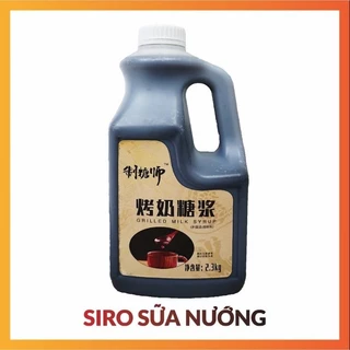 Siro Sữa Nướng Pha Trà Sữa Nướng Siêu Ngon