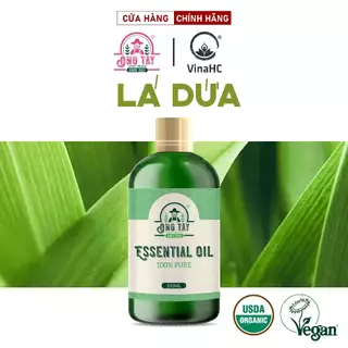 Tinh dầu hữu cơ Organic Lá Dứa ÔNG TÂY mẫu thử 100ml.