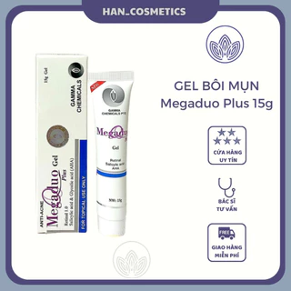 Megaduo Gel/Plus Gamma 15g-30g, Gel Giảm Mụn Ẩn, Thâm, Đầu Đen Cho Da Dầu Mụn - Dr Thêm