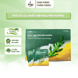 Trà Túi Lọc Nhất Diệp Nguyên Hương LADOPHAR - Trà Thanh Nhiệt Tiệm Trà Thảo Dược Giúp Giảm Mệt Mỏi, Cải Thiện Tinh Thần