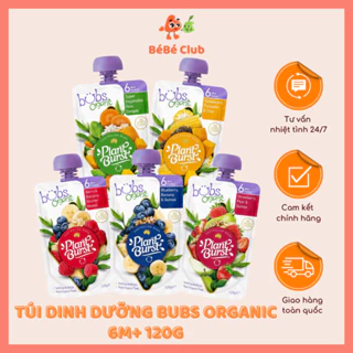 Túi Dinh Dưỡng Bubs Organic 6M+ 120g