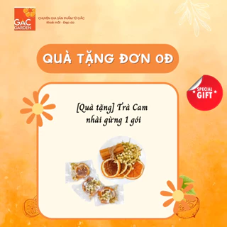 [GIFT] Quà tặng Gấc Garden trà cam nhài gừng, cam cúc, trà hoa đông trùng, đậu biếc dưỡng nhan 1 gói