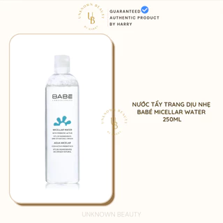 Nước tẩy trang dịu nhẹ BABÉ Micellar Water | Unknown Beauty