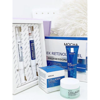 Peel Da Mocha Retinol Mix Peel Siêu Vi Tảo , Combo Peel Tại Nhà Mua 1 Được 4