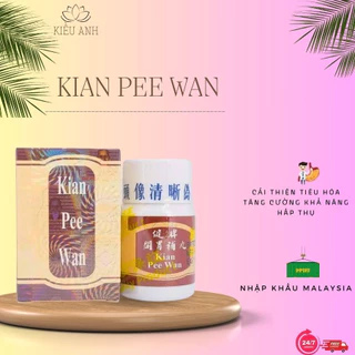 Kiện Tỳ Hoàn Kian Pee Wan hỗ trợ tăng cân cho người gầy bổ sung dinh dưỡng hộp 50g