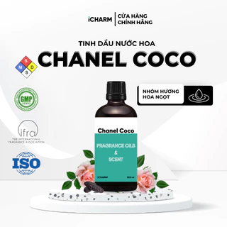 Tinh dầu nước hoa thơm phòng Chanel Coco 73c 50ml, 100ml - Tinh dầu xông phòng nguyên chất iCHARM