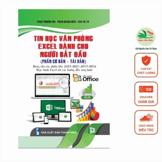 Sách - Tin Học Văn Phòng - Excel Dành Cho Người Bắt Đầu (Phần Cơ Bản)