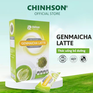 Bột Trà Matcha Gạo Lứt Chính Sơn Genmaicha Latte [Hộp 180g]