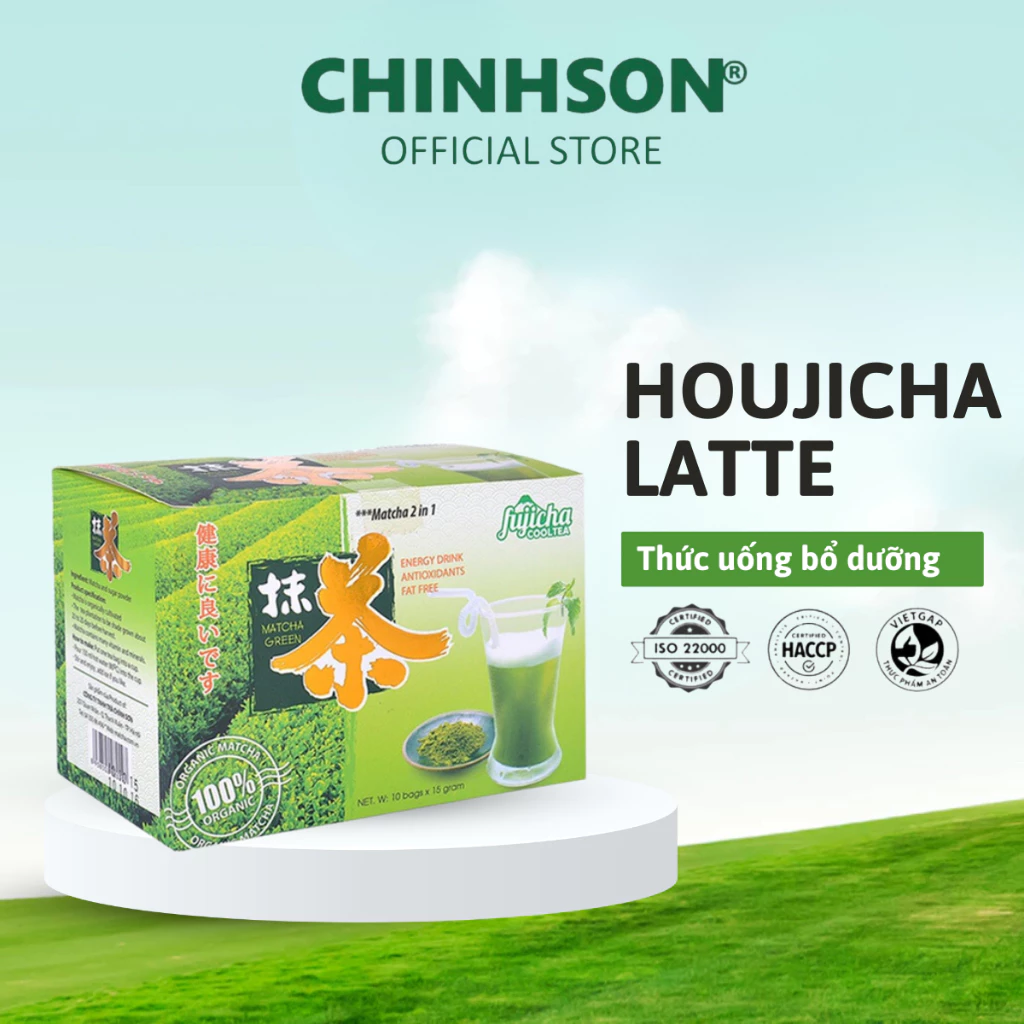 Bột Trà Xanh Fuji Matcha Green Tea 2in1 - 150g [15g x 10 Gói]