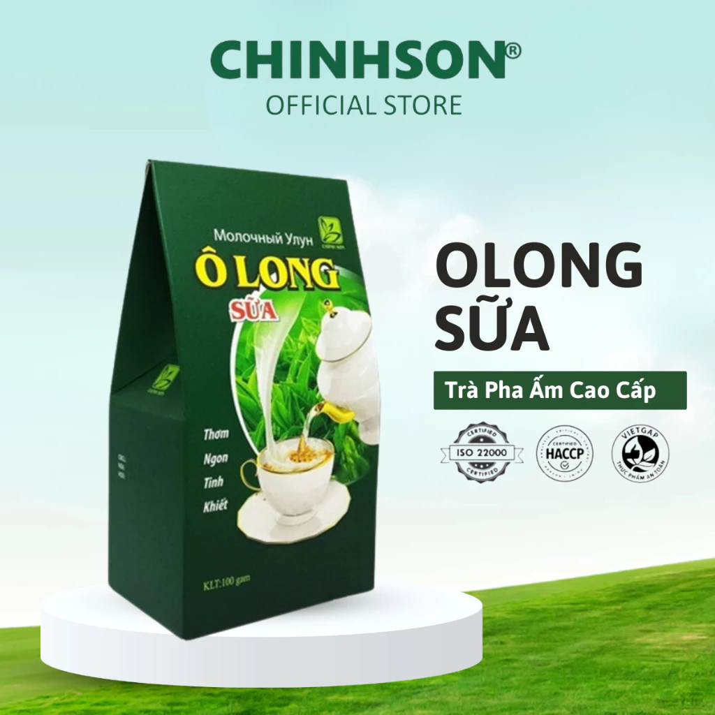 Trà Olong sữa Chính Sơn pha uống tại nhà [Gói 100g]