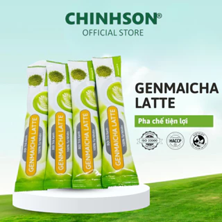 Bột Trà Gạo Lứt Chính Sơn Genmaicha Latte [18g X 4 Gói]