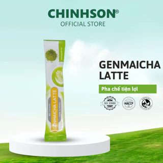 Trà Sữa mát Cha Chính Sơn Gạo Rang Genmaicha Latte [Gói 18g]