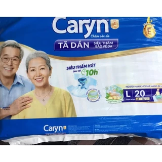 1 Gói Tã dán Caryn L20 Siêu thấm hút - Tã người lớn Caryn - Hsd mới