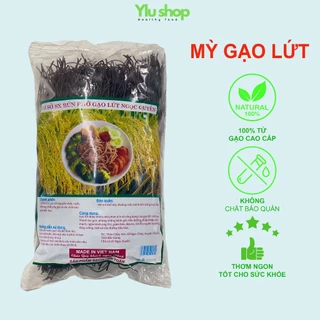 Bún gạo lứt, mì gạo lứt 100% nguyên chất từ gạo lứt gói 500g