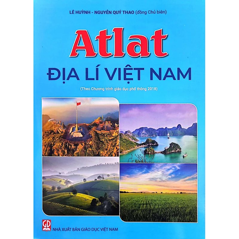 Sách - Atlat Địa Lí Việt Nam ( Theo chương trình giáo dục phổ thông 2018 )