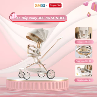 Xe đẩy cho bé MUMKID cao cấp xoay hai chiều 360 độ có thể gấp gọn tích hợp lò xo giảm xóc cho bé - BH 12 tháng