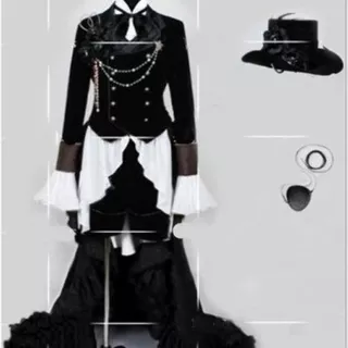 Black Butler Hắc Quản Gia Cosplay Ciel Phantomhive cos Trang Phục