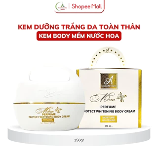 Kem trắng da body Mềm acosmetics - Dưỡng trắng nhanh chóng,mịn màng, hương nước hoa quyến rũ 150g