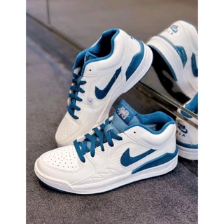 Giày thể thao Jordan 90 Xanh Lam cao cổ cực chất dễ phối đồ cho cả nam và nữ hàng Full Box
