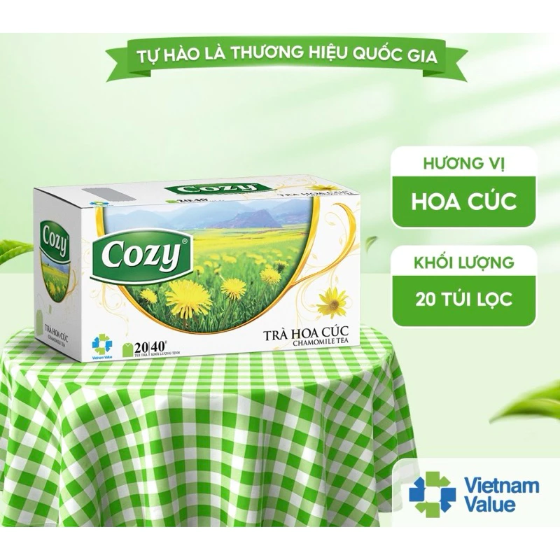 Trà Hoa Cúc Túi Lọc Cozy (20Tép*2gr)