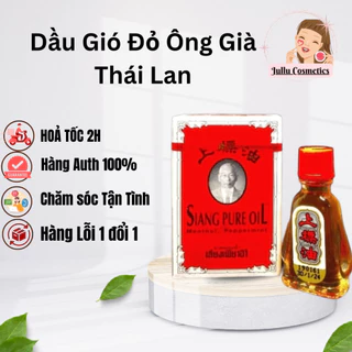 [FREESHIP] Dầu Gió Đỏ Ông Già Siang Pure Oil Formula I 3cc 7cc 25cc Thái Lan Chính Hãng NỘI ĐỊA THÁI