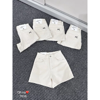 Quần short lỡ thêu nơ hàng QCL1