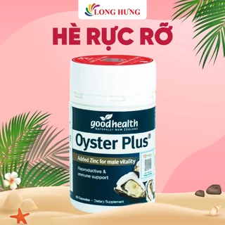 Viên uống GoodHealth Oyster Plus tinh chất hàu hỗ trợ sinh lý nam (30 viên/60 viên)