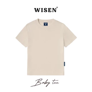 Áo Thun Baby Tee WISEN Phông Unisex Local Brand 100% Cotton Cao Cấp 2 Chiều áo trơn basic