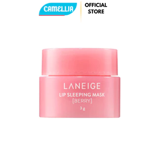 [Bản Trung]mặt nạ ngủ môi Laneige dưỡng ẩm, căng bóng mềm mịn hương dâu Laneige Lip Sleeping Mask 3g