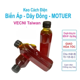 Keo cách điện Biến Áp Xung vecni ĐÀI LOAN  250ml Vezni cách điện đài loan Sơn tẩm mô tơ