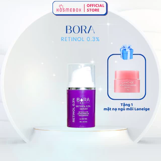 Tinh Chất Retinol Bora 0.1% - 1% Dưỡng Trắng Da Ngừa Lão Hóa Mờ Nếp Nhăn Da Săn Chắc 15ml