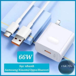 Bộ sạc nhanh 66W Huawei USB - Type C