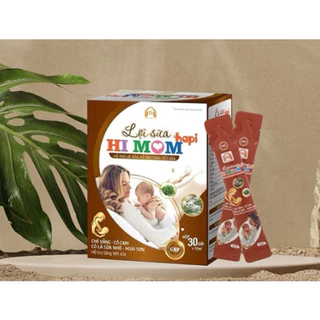 [ NGUYÊN HỘP 30 GÓI ] LỢI SỮA HI MOM HAPI