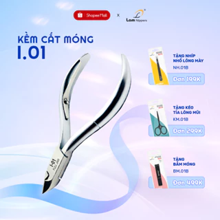 [QUÀ MỌI ĐƠN] Kềm Cắt Móng Tay I.01, Thép Không Gỉ, Chất Liệu Inox, Bền, An Toàn - Lam Nippers, Kềm Lâm