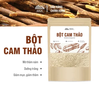 Bột cam thảo đắp măt mặt nạ bột nguyên chất [ 500Gr ] 100% oganic - GULA