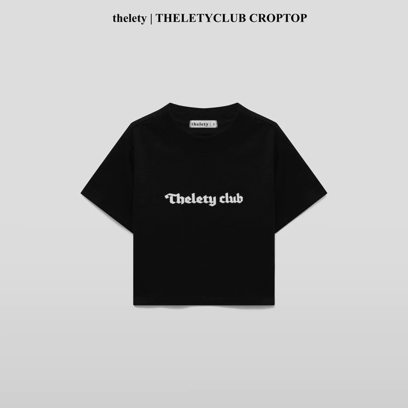 Áo Thun Croptop THELETYCLUB | 𝐭𝐡𝐞𝐥𝐞𝐭𝐲