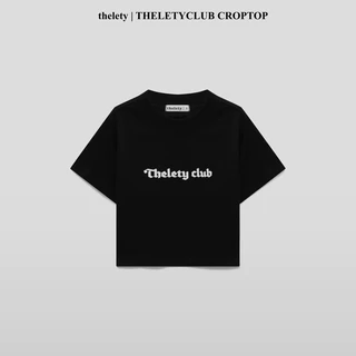 Áo Thun Croptop THELETYCLUB | 𝐭𝐡𝐞𝐥𝐞𝐭𝐲