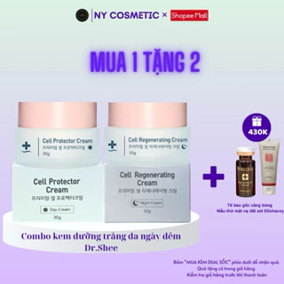 COMBO KEM DƯỠNG, BỘ KEM DƯỠNG TRẮNG DA NGÀY VÀ ĐÊM DR.SHEE 30GR mẫu mới nhất 2023