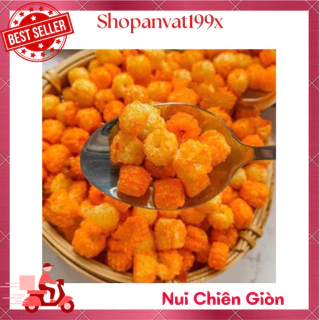 500G Nui Chiên Giòn, Bắp Sây Giòn ,Hạt Sen Cay Tẩm Gia Vị Đậm Đà